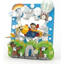 Vagon P881504 Panlos Kaptan Teddy 425 Parça Block Oyuncak