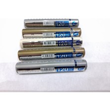 Faber-Castell Faber Castell Grip Min 0,7 2b 60 mm 120'LI Tüp 5 Adet(2 Gri 2 Gold 1 Beyaz)