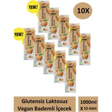 Harras Bademli Içecek Glutensiz Laktozsuz Vegan 1000ML x 10 Adet