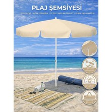 Form Outdoor Plaj Şemsiyesi ve Şemsiye Kazığı + Taşıma Çantası