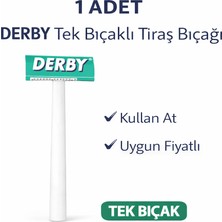 Cash Dukkan Derby Tek Bıçaklı Tıraş Bıçağı Avantajlı Paket Seçenekleri 1 Adet