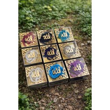 SHR Tasarım 10’lu Karışık Renk Allah Lafızlı Tesbih Seti Özel Kutulu – Hac, Umre, Mevlüt Hediyelik Tesbih