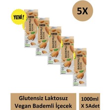 Harras Bademli Içecek Glutensiz Laktozsuz Vegan 1000ML x 5 Adet