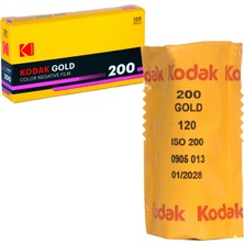 Kodak Gold 200 120 Lik Roll Film 1 Adet-Retro Analog Orta Format Fotoğraf Filmi