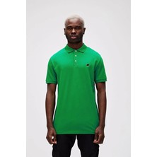 Bad Bear Gabriel Yeşil Polo Yaka Erkek Tişört
