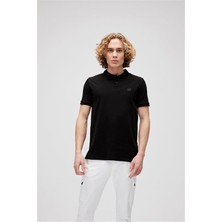 Bad Bear Rixon Siyah Polo Yaka Erkek Tişört