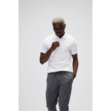 Bad Bear Rixon Beyaz Polo Yaka Erkek Tişört