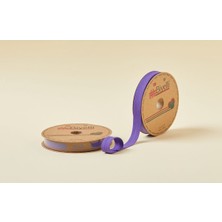 Popüler Sepet Biye Koton Katlı D22 Mor 2 cm 25 Metre %65 Koton %35 Polyester