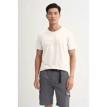 Bad Bear Bad Day Beyaz Erkek Baskılı Tişört