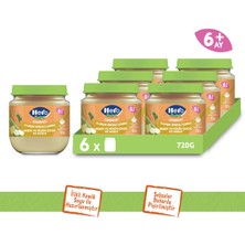 Hero Baby Gourmet Kavanoz Maması 120G X6 6 Aylık Bebekler İçin Karışık Sebzeli Besin