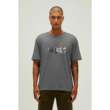 Bad Bear Culture Icon Asfalt Erkek Baskılı Tişört