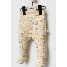 Moi Noi "dog" Koleksiyonu Ikili Pantolon Seti - Bej & Çok Renkli