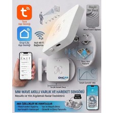 Onoffsmart Tuya Wifi Akıllı Insan Varlığı Hareket Işık Sensörü