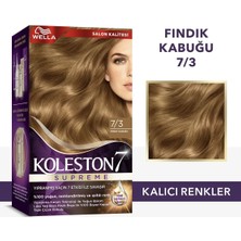 Wella Koleston Koleston Supreme Kit Saç Boyası 7/3 Fındık Kabuğu