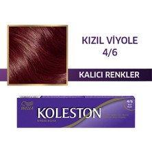 Wella Koleston Koleston Single Tüp Saç Boyası 4/6 Kızıl Viyole