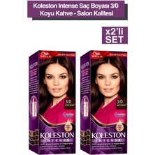 Wella Koleston Koleston Intense 3/0 Koyu Kahve Saç Boyası X2 Adet