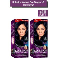 Wella Koleston Koleston Intense 1/0 Mavi Siyah Saç Boyası X2 Adet