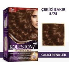 Wella Koleston Koleston Supreme Kit Saç Boyası 5/75 Çekici Bakır