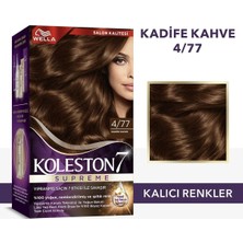Wella Koleston Koleston Supreme Kit Saç Boyası 4/77 Kadife Kahve