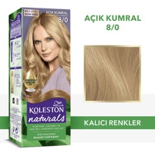 Wella Koleston Koleston Naturals 8/0 Açık Kumral Saç Boyası