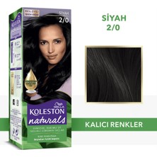 Wella Koleston Koleston Naturals 2/0 Siyah Saç Boyası
