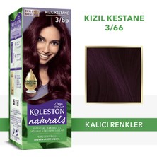 Wella Koleston Koleston Naturals 3/66 Kızıl Kestane Saç Boyası
