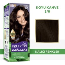 Wella Koleston Koleston Naturals 3/0 Koyu Kahve Saç Boyası