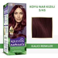 Wella Koleston Koleston Naturals 5/45 Koyu Nar Kızılı Saç Boyası
