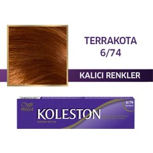 Wella Koleston Koleston Single Tüp Saç Boyası 6/74 Terrakota