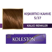Wella Koleston Koleston Single Tüp Saç Boyası 5/37 Kışkırtıcı Kahve