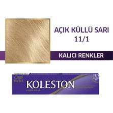 Wella Koleston Koleston Single Tüp Saç Boyası 11/1 Açık Küllü Sarı