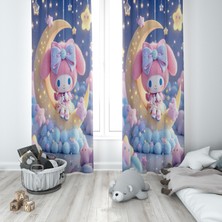 Ayda Oturan Melodi Fon Perde M27