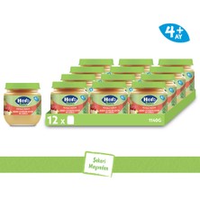 Hero Baby 125g x12 Elmalı Muzlu Kavanoz Mama Bebekler İçin Vitamin C Kaynağı