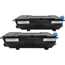 Kyocera TK-3160 (TK3160) 12500 Sayfalık (2 Adet) Çipli Muadil Toner Kyocera Ecosys P3055DN Yazıcı Uyumlu