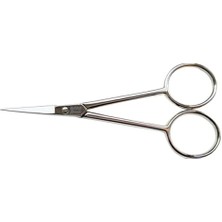 AyrStore Buğz 004-400 Kalın Nakış Makası No: 4 Inç / 10,16 cm - Nikel Kaplama