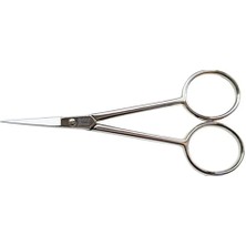 AyrStore Buğz 004-450 Kalın Nakış Makası No: 4,5 Inç / 11,43 cm - Nikel Kaplama