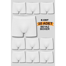 Cnt Erkek 10'lu Likralı Boxer