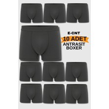 Cnt Erkek 10'lu Likralı Boxer