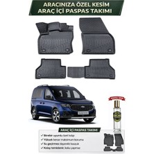 Ford Connect 2025 Model Aracınıza Özel Üretim Esnek Kauçuk Paspas Takımı + Hediyeli