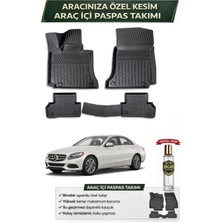 Mercedes W205 2020 Model Aracınıza Özel Üretim Esnek Kauçuk Paspas Takımı + Hediyeli