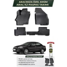 Fiat Linea 2011 Model Aracınıza Özel Üretim Esnek Kauçuk Paspas Takımı + Hediyeli