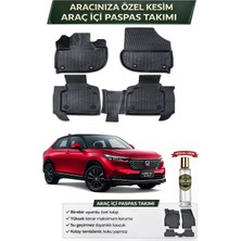 Honda Hrv 2024 Model Aracınıza Özel Üretim Esnek Kauçuk Paspas Takımı + Hediyeli