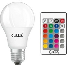CT-4058 Cata Rgb Uzaktan Kumandalı LED Ampul 9W 800L
