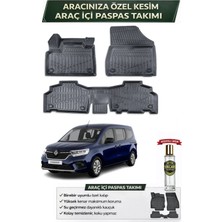 Renault Kango 2026 Model Aracınıza Özel Üretim Esnek Kauçuk Paspas Takımı + Hediyeli