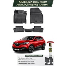 Renault Kadjar 2020 Model Aracınıza Özel Üretim Esnek Kauçuk Paspas Takımı + Hediyeli