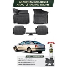Skoda Octavia 2004 Model Aracınıza Özel Üretim Esnek Kauçuk Paspas Takımı + Hediyeli