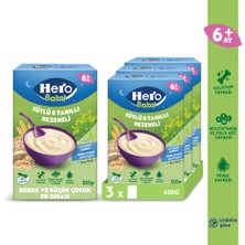 Hero Baby Sütlü 8 Tahıllı Rezeneli 200g x3