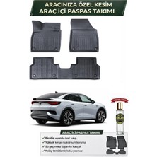 Volkswagen Id 5 2024 Model Aracınıza Özel Üretim Esnek Kauçuk Paspas Takımı + Hediyeli