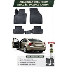 Volvo S40 2011 Model Aracınıza Özel Üretim Esnek Kauçuk Paspas Takımı + Hediyeli