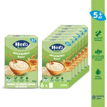 Hero Baby Sütlü İrmikli Ballı 200g x6